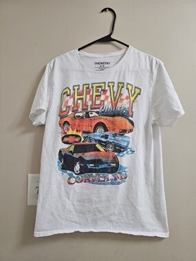 Chevy Classics Corvette Graphic Tee - Official Chevrolet Product - Size Medium